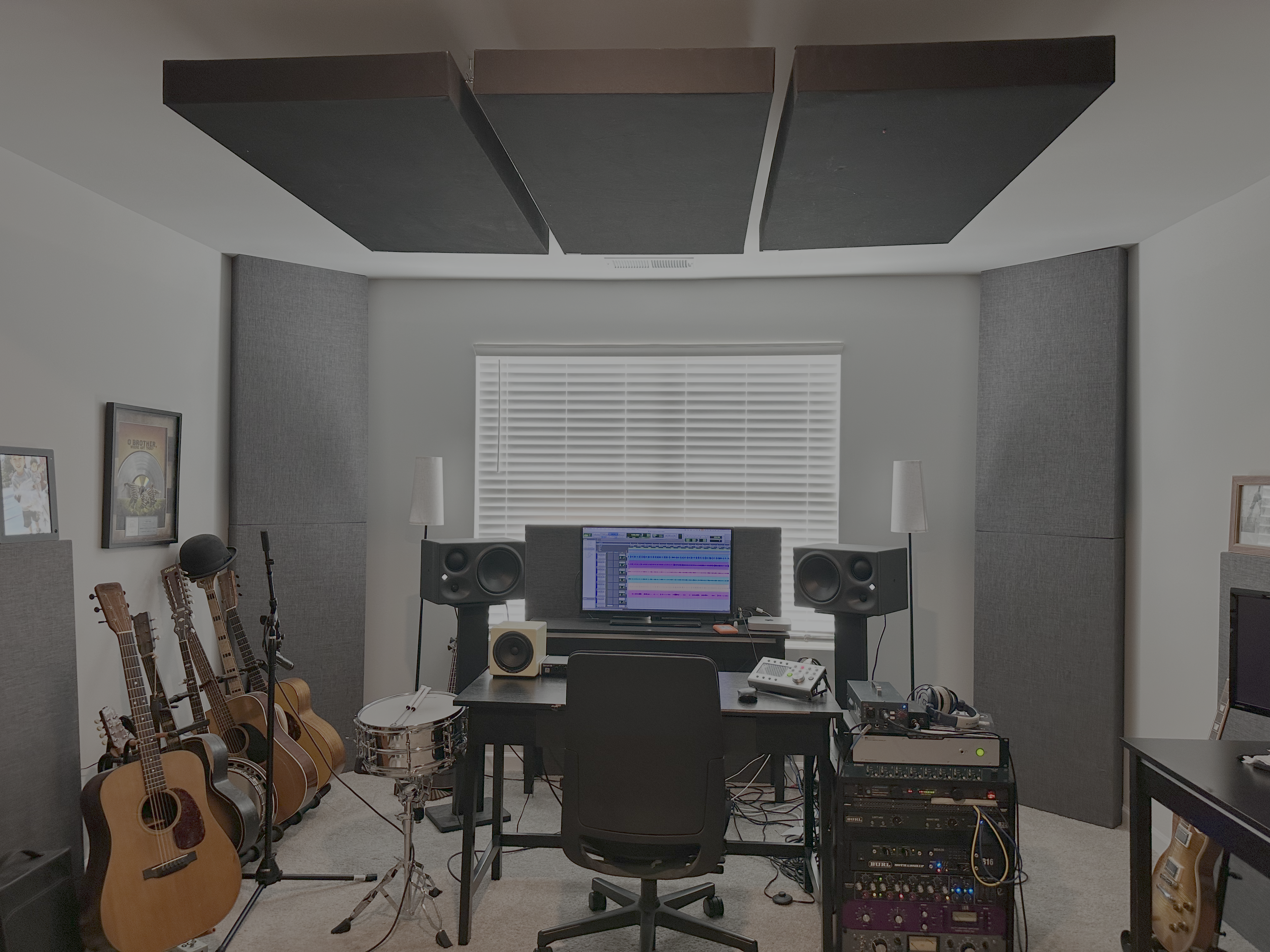 Chris's mix room