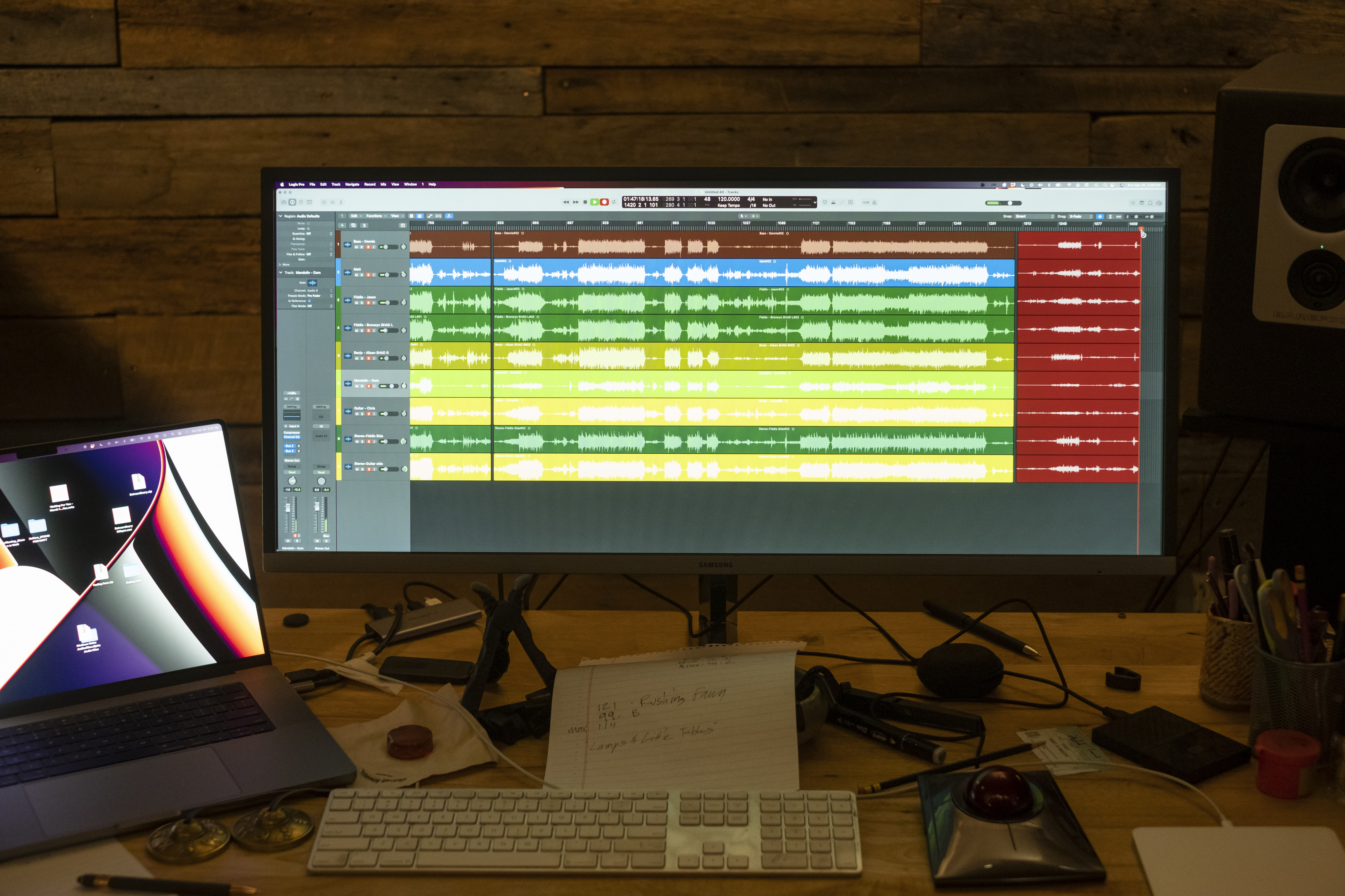 Edits. Sleeves rolled up.